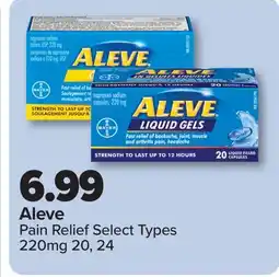 PharmaChoice Aleve Pain Relief offer
