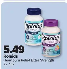 PharmaChoice Rolaids Heartburn Relief Extra Strength offer