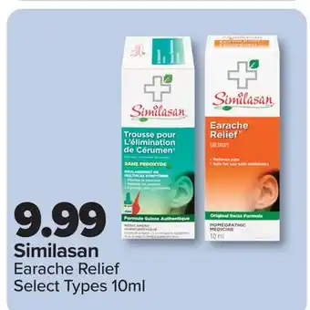 PharmaChoice Similasan Earache Relief offer