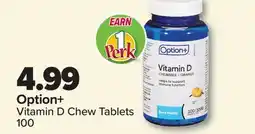 PharmaChoice Option+ Vitamin D Chew Tablets offer
