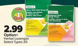 PharmaChoice Option+ Herbal Lozenges offer