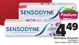 PharmaChoice Sensodyne, Pronamel Toothpaste offer
