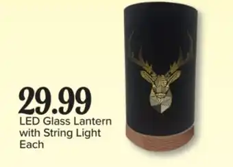 PharmaChoice LED Glass Lantern with String Light offer