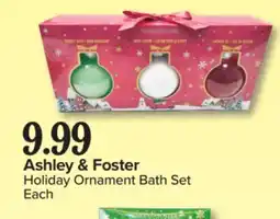 PharmaChoice Ashley & Foster Holiday Ornament Bath Set offer
