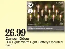 PharmaChoice Danson Décor LED Lights Warm Light, Battery Operated offer