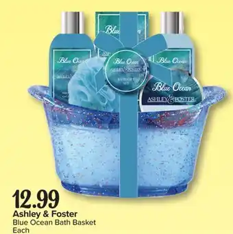 PharmaChoice Ashley & Foster Blue Ocean Bath Basket offer