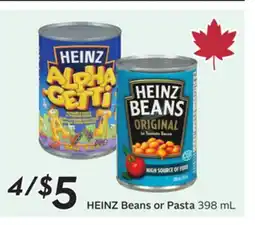 Sobeys Beans or Pasta offer