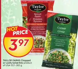 Sobeys TAYLOR FARMS Chopped or Leafy Salad Kits offer