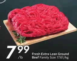 Sobeys Fresh Extra Lean Ground Beef offer