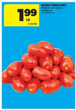 Real Canadian Superstore ROMA TOMATOES offer