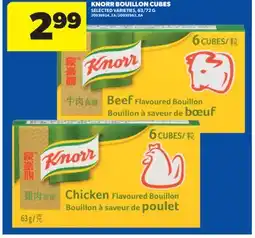 Real Canadian Superstore KNORR BOUILLON CUBES, 63/72 G/_ EA offer