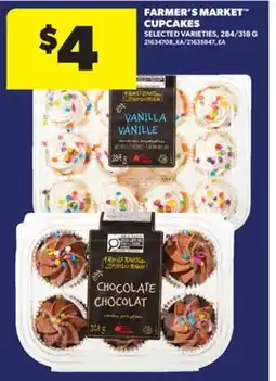 Real Canadian Superstore FARMER'S MARKET CUPCAKES, 284/318 G offer