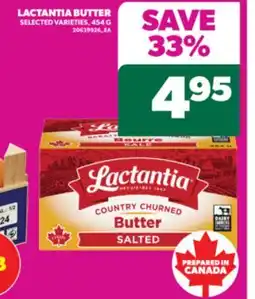 Real Canadian Superstore LACTANTIA BUTTER, 454 G offer