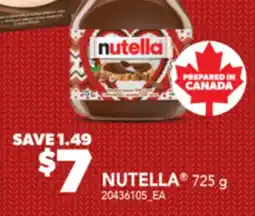 Real Canadian Superstore NUTELLA , 725 G offer