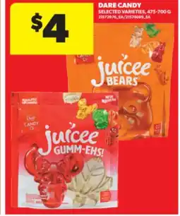 Real Canadian Superstore DARE CANDY, 475-700 G offer