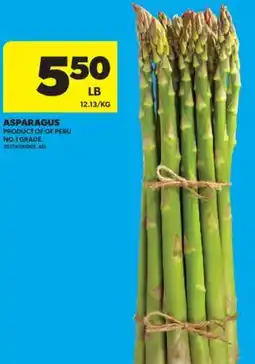 Real Canadian Superstore ASPARAGUS offer