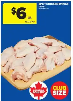 Real Canadian Superstore SPLIT CHICKEN WINGS offer