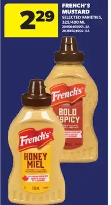 Real Canadian Superstore FRENCH'S MUSTARD offer