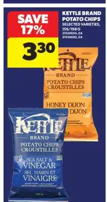 Real Canadian Superstore KETTLE BRAND POTATO CHIPS,156/198 G offer