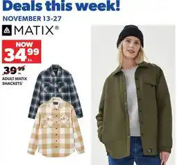 Real Canadian Superstore ADULT MATIX SHACKETS offer