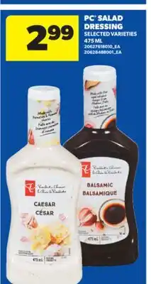 Real Canadian Superstore PC SALAD DRESSING, 475 ML offer