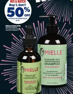 Real Canadian Superstore MIELLE HAIR CARE, 57 G-340 G/59 ML-355 ML offer