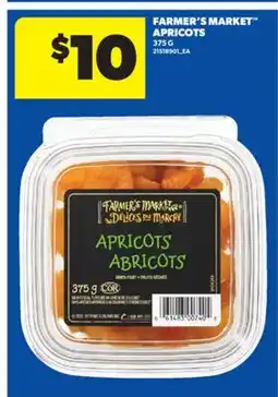 Real Canadian Superstore FARMER'S MARKET APRICOTS, 375 G offer
