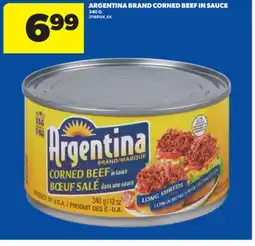 Real Canadian Superstore ARGENTINA BRAND CORNED BEEF IN SAUCE, 340 G offer