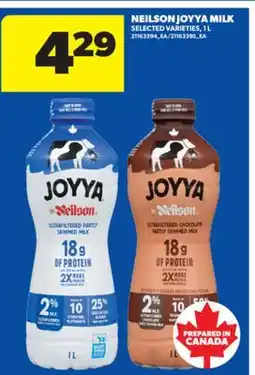 Real Canadian Superstore NEILSON JOYYA MILK, 1 L offer