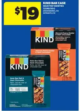 Real Canadian Superstore KIND BAR CASE offer