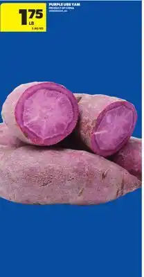 Real Canadian Superstore PURPLE UBE YAM offer