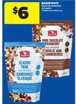 Real Canadian Superstore BASSÉ NUTS, 415-600 G offer