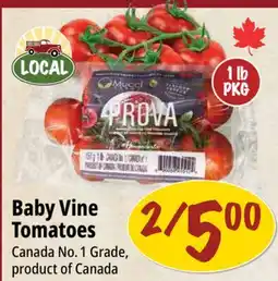 Farm Boy Baby Vine Tomatoes offer