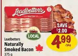 Farm Boy Leadbetters Naturally Smoked Bacon offer