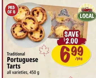 Farm Boy Traditional Portuguese Tarts offer