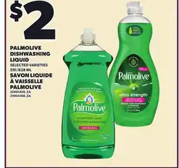 Independent Grocer PALMOLIVE DISHWASHING LIQUID offer