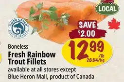Farm Boy Boneless Fresh Rainbow Trout Fillets offer