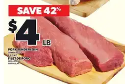 Independent Grocer PORK TENDERLOIN offer