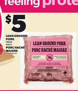 Independent Grocer LEAN GROUND PORK, 450 G offer