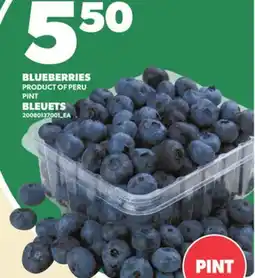 Independent Grocer BLUEBERRIES, PINT offer