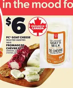 Independent Grocer PC GOAT CHEESE, 140 G offer