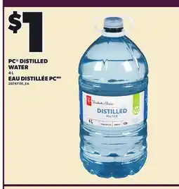 Independent Grocer PC DISTILLED WATER, 4 L offer