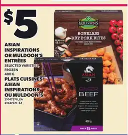 Independent Grocer ASIAN INSPIRATIONS OR MULDOON'S ENTRÉES, 400 G offer