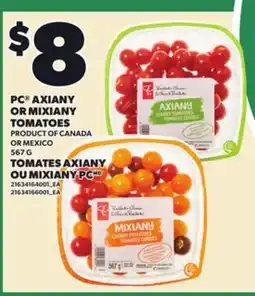 Independent Grocer PC AXIANY OR MIXIANY TOMATOES, 567 G offer