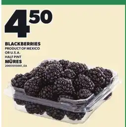 Independent Grocer BLACKBERRIES offer