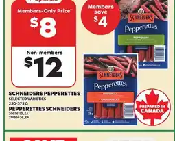 Independent Grocer SCHNEIDERS PEPPERETTES, 250-375 G offer