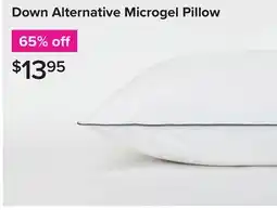 Linen Chest Down Alternative Microgel Pillow offer
