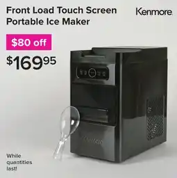 Linen Chest Front Load Touch Screen Portable Ice Maker offer