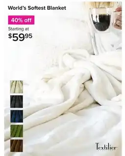 Linen Chest World's Softest Blanket offer
