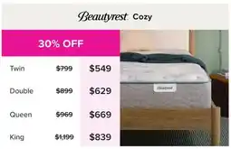 Linen Chest Beautyrest Cozy offer